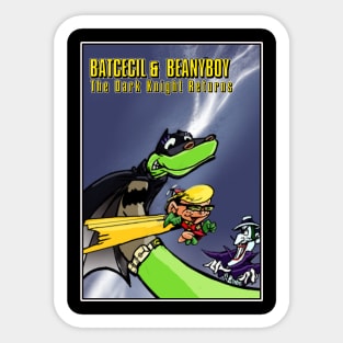 Batcecil and Beanyboy Sticker